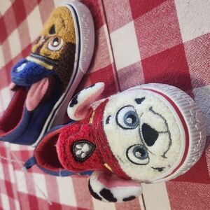 Paw Patrol Kids Slip-On Shoes - Blue and Red